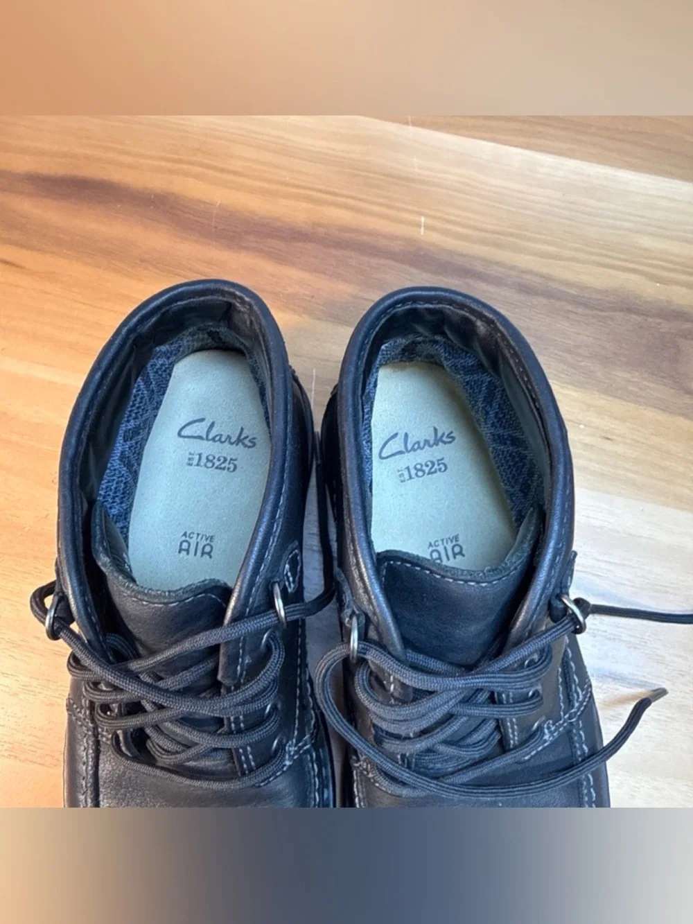 Clarks Boots Men’s Rockie Top GTX Active Air‎ Gore Tex Sz 8.5 M Black Leather